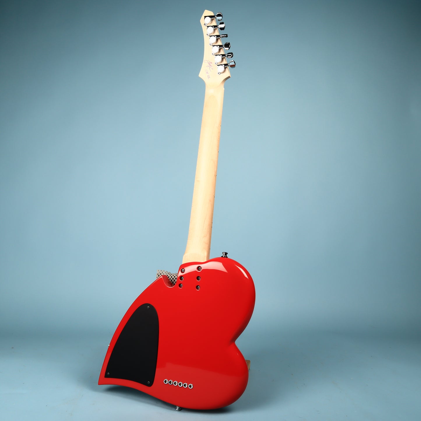 2002 G. Muenzler Heart USA Made NYC Electric Guitar