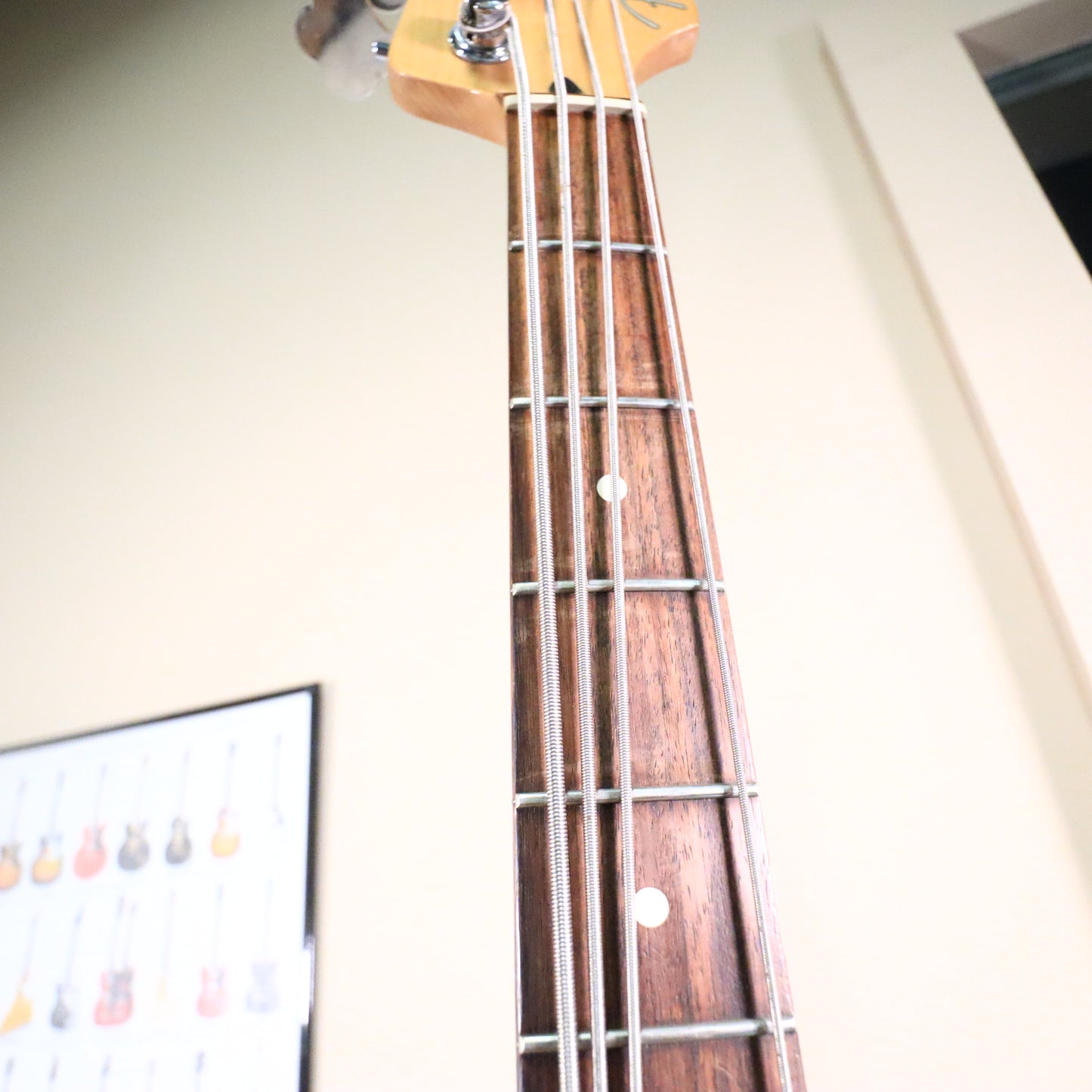 2011 Fender Jazz Bass Deluxe Active Rosewood MIM Guitar