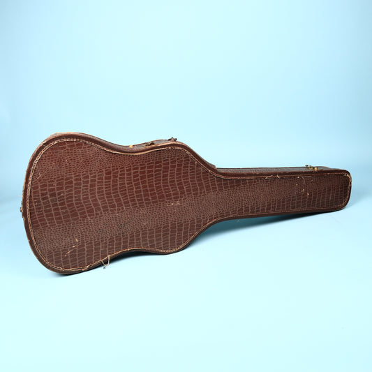 Vintage Silvertone (Kay) 1413L Alligator Chipboard Case