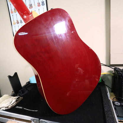 Ibanez M300 TR Flamed Maple Cherry Red Japan Factory Acoustic Guitar