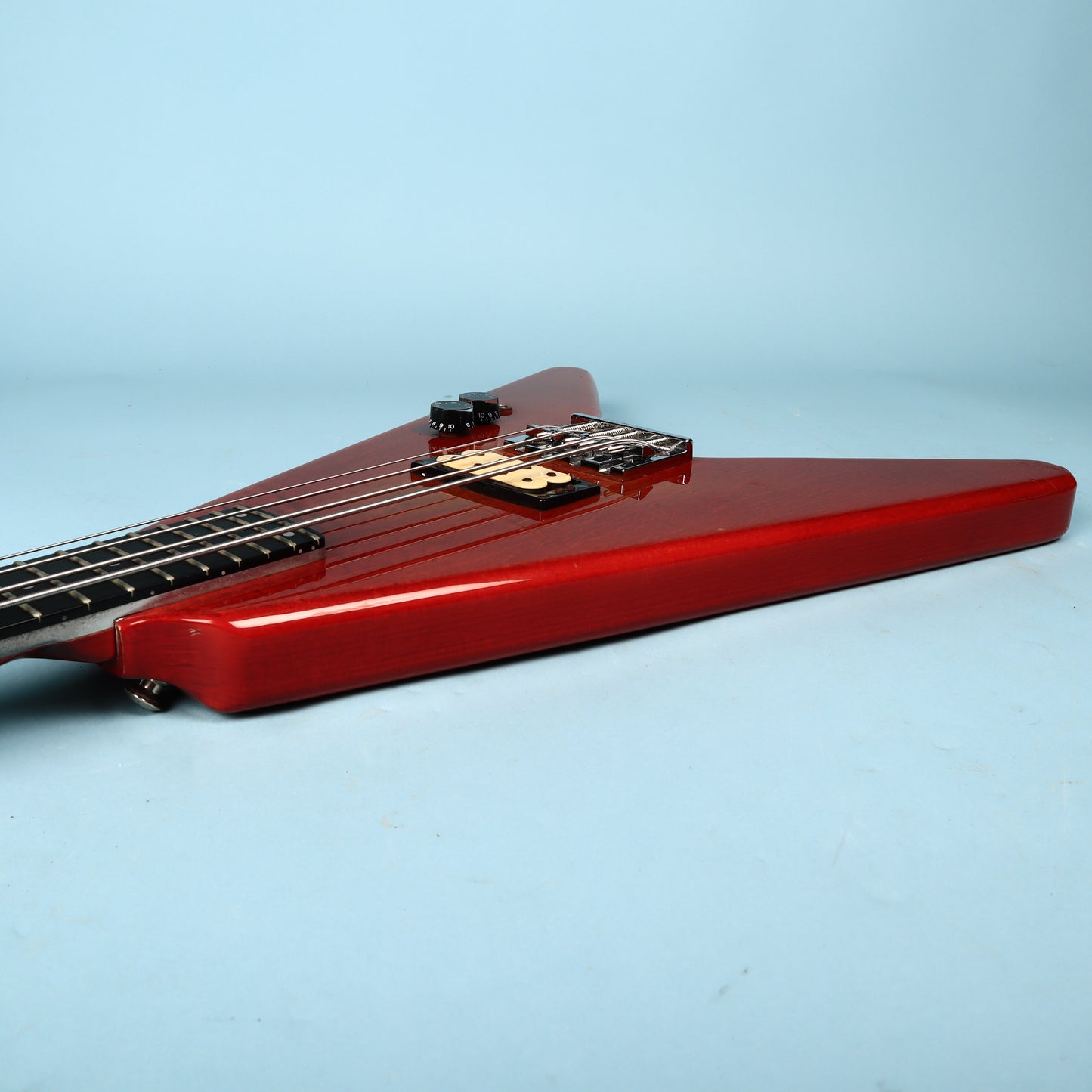 1982 Kramer Vanguard V Bass Aluminum Electric Guitar