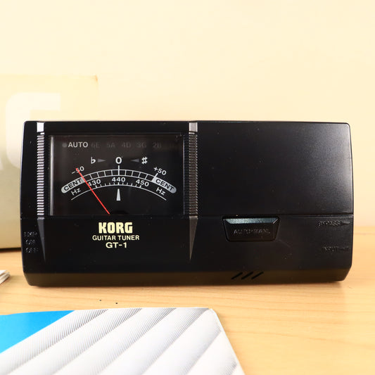 KORG GT-1 Guitar Tuner w/ Original Box