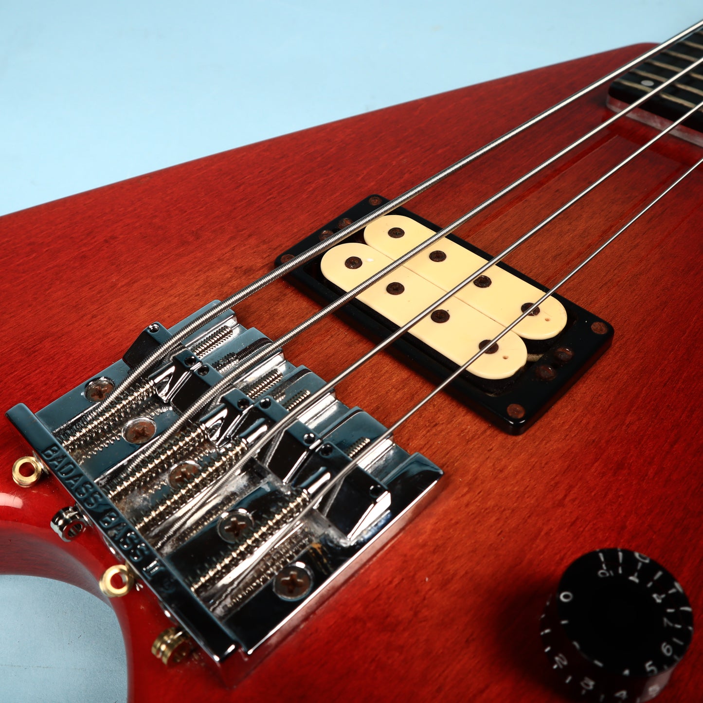 1982 Kramer Vanguard V Bass Aluminum Electric Guitar