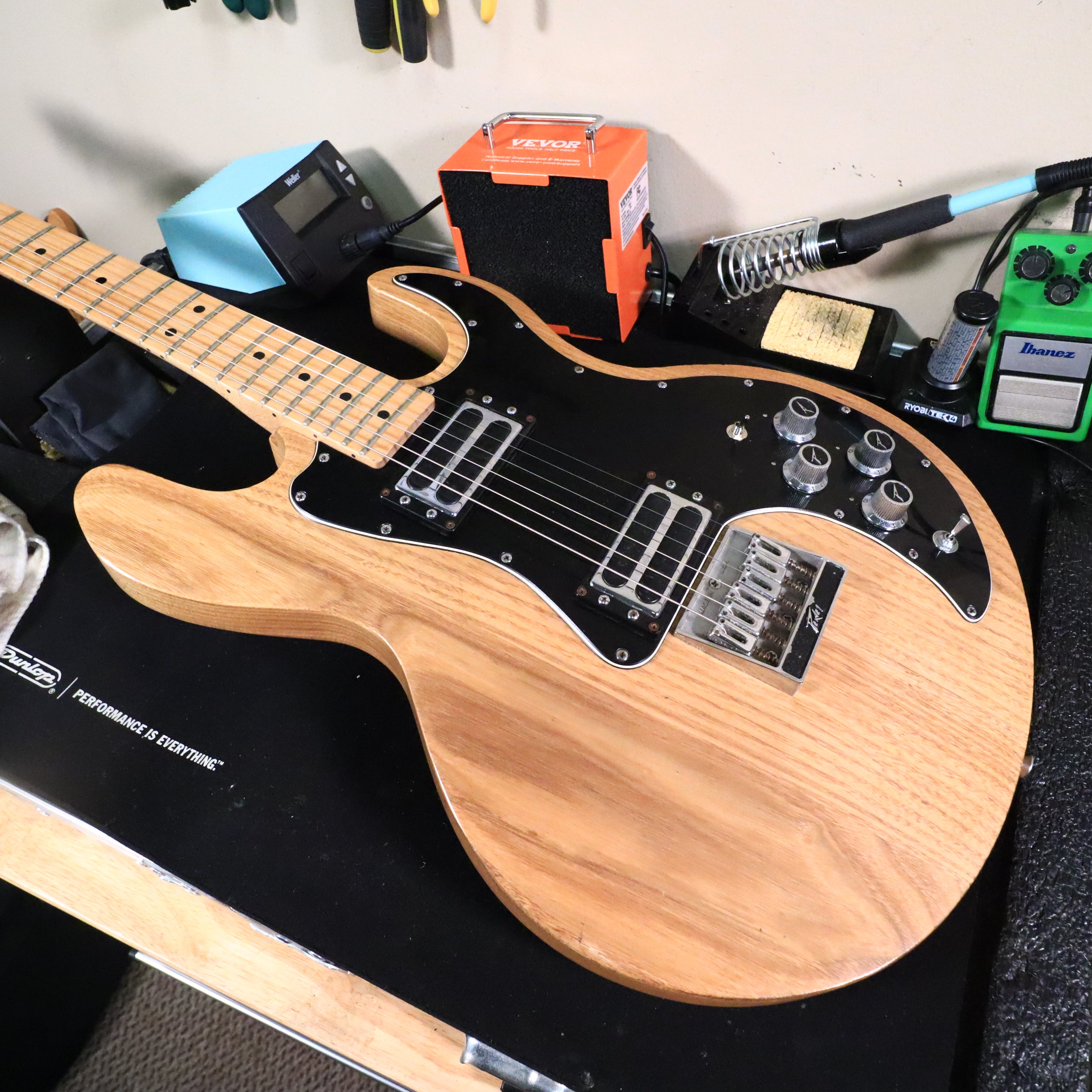 1980's Peavey T-60 Electric Satin Natural Guitar – GuitarFinds