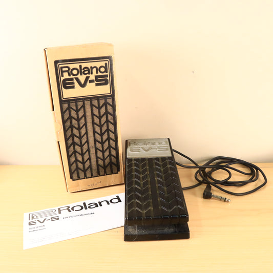 Vintage Roland EV-5 Instrument Expression Pedal - Keyboard/Guitar/Bass Pedal