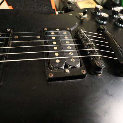 2004 Epiphone SG Goth Black Electric Guitar