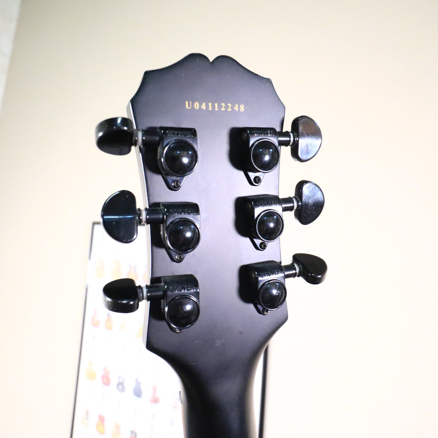 2004 Epiphone SG Goth Black Electric Guitar