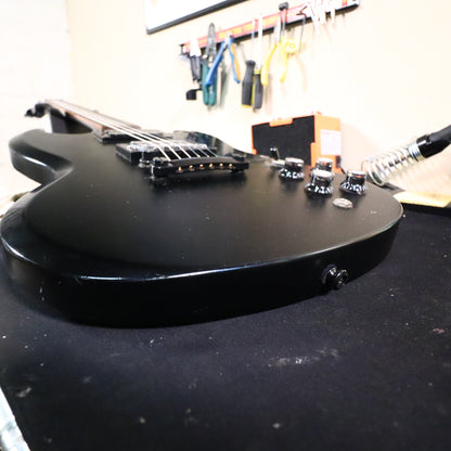 2004 Epiphone SG Goth Black Electric Guitar