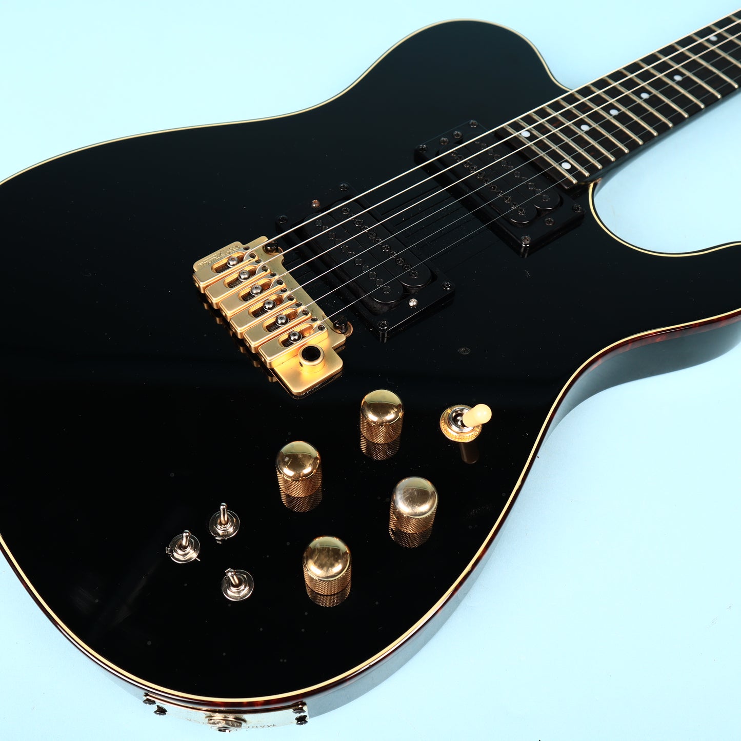 Carvin TL60 Black USA Gold Hardware Tele Electric Guitar