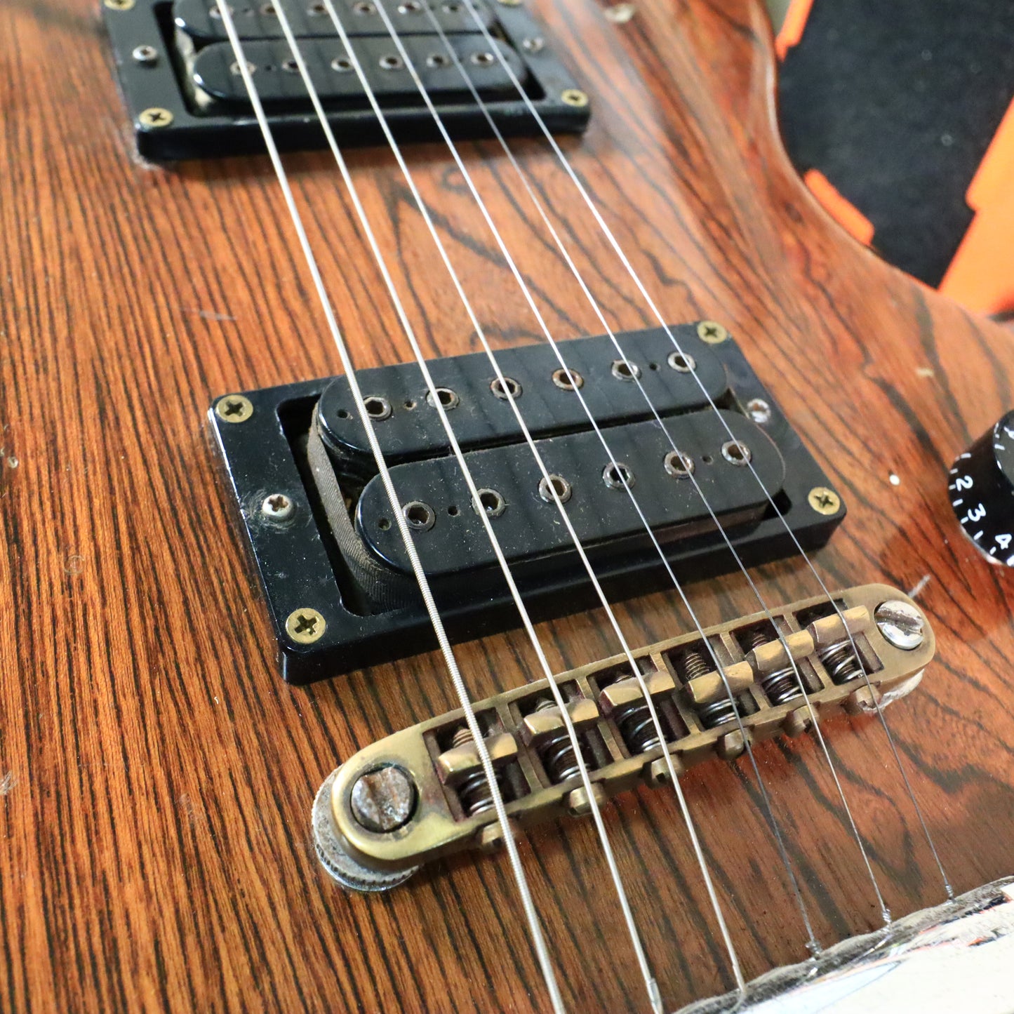 Electra MPC X960 Set Neck Walnut Stain Ash Body Electric Guitar