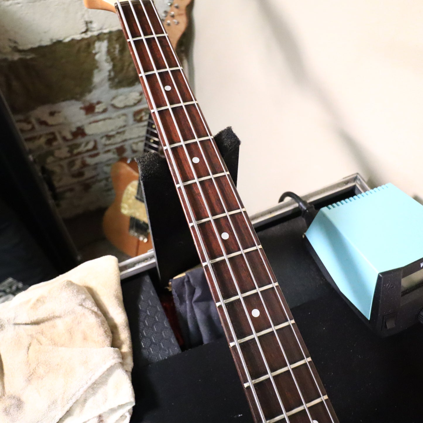 1984 Electra Westone Phoenix Bass Guitar - White Quarter Pounder