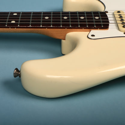 1986 Squier White Japan Stratocaster Electric Guitar