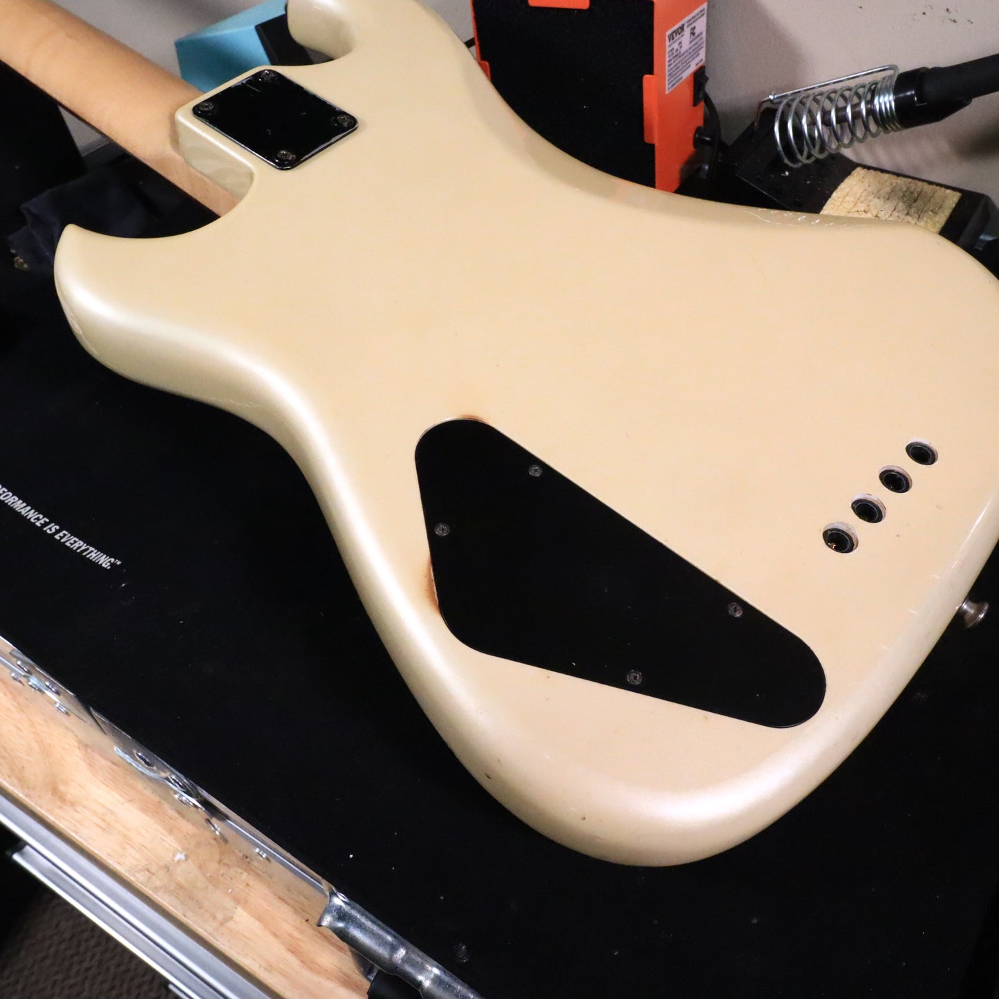 1984 Electra Westone Phoenix Bass Guitar - White Quarter Pounder