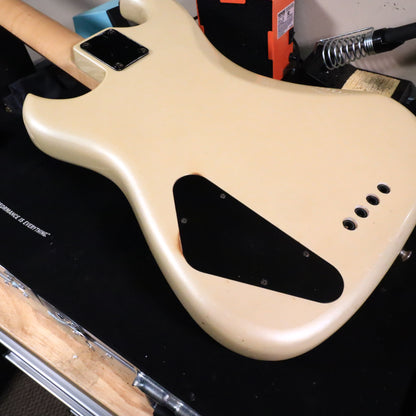 1984 Electra Westone Phoenix Bass Guitar - White Quarter Pounder