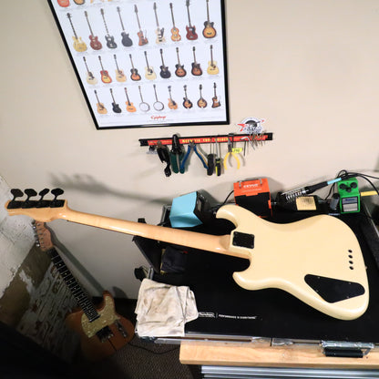 1984 Electra Westone Phoenix Bass Guitar - White Quarter Pounder
