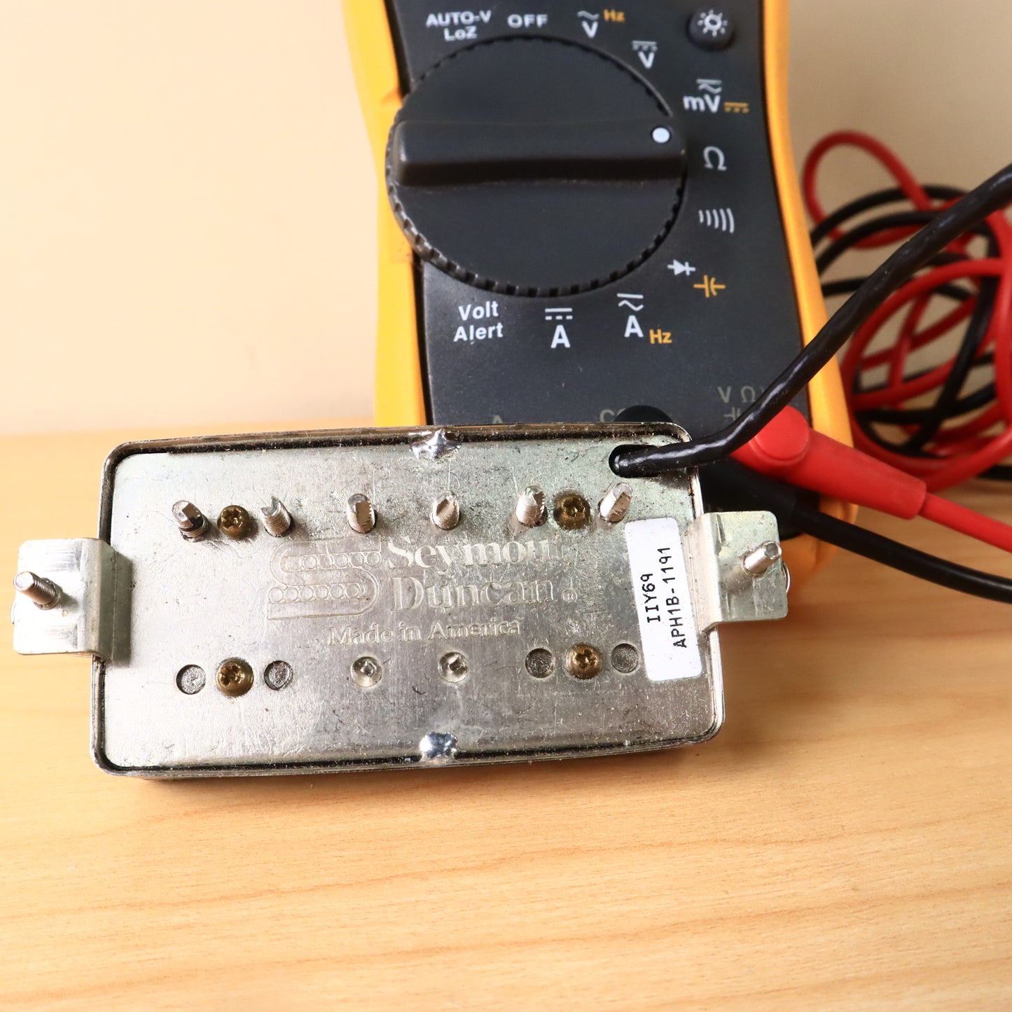 Aged Nickel Seymour Duncan APH-1B Alnico II Pro Humbucker 8.24ohms