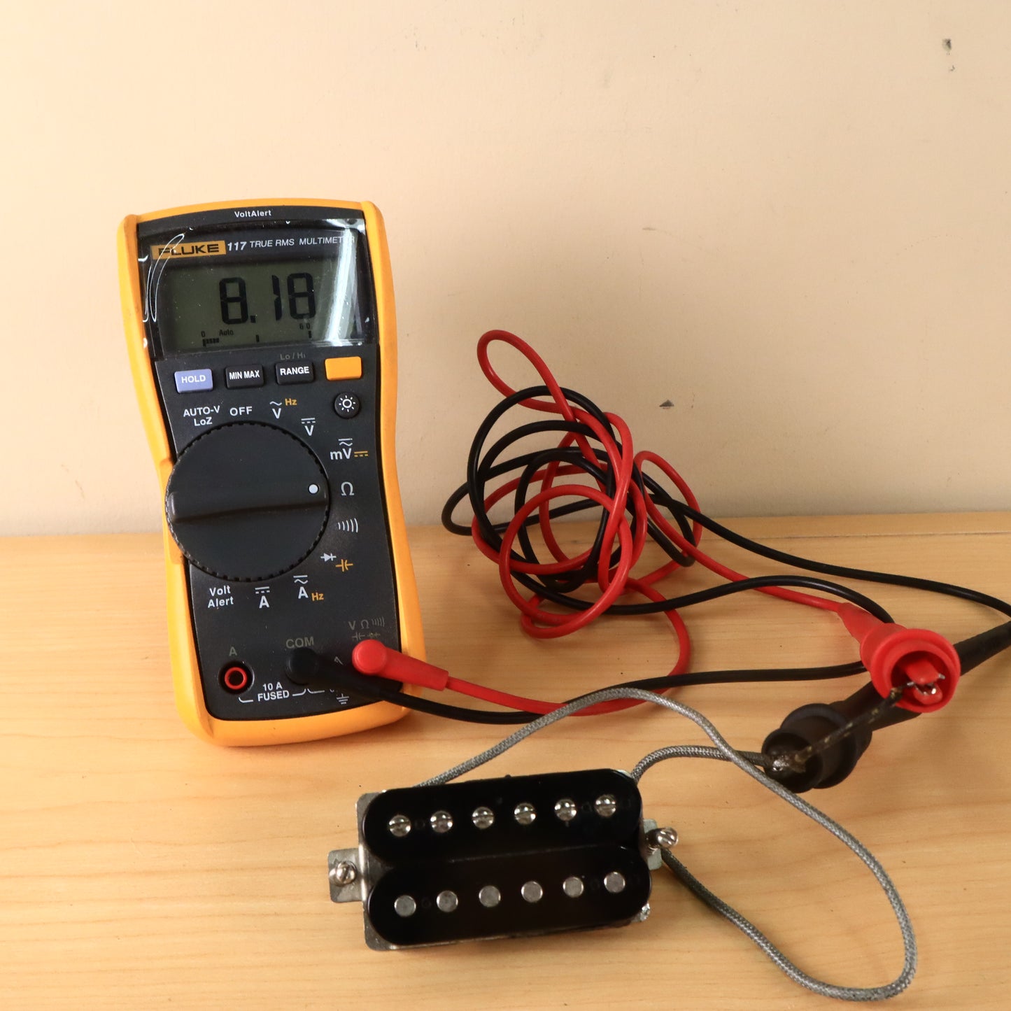 1986 Vintage Seymour Duncan Pearly Gates Bridge Humbucker Pickup 8.18ohms