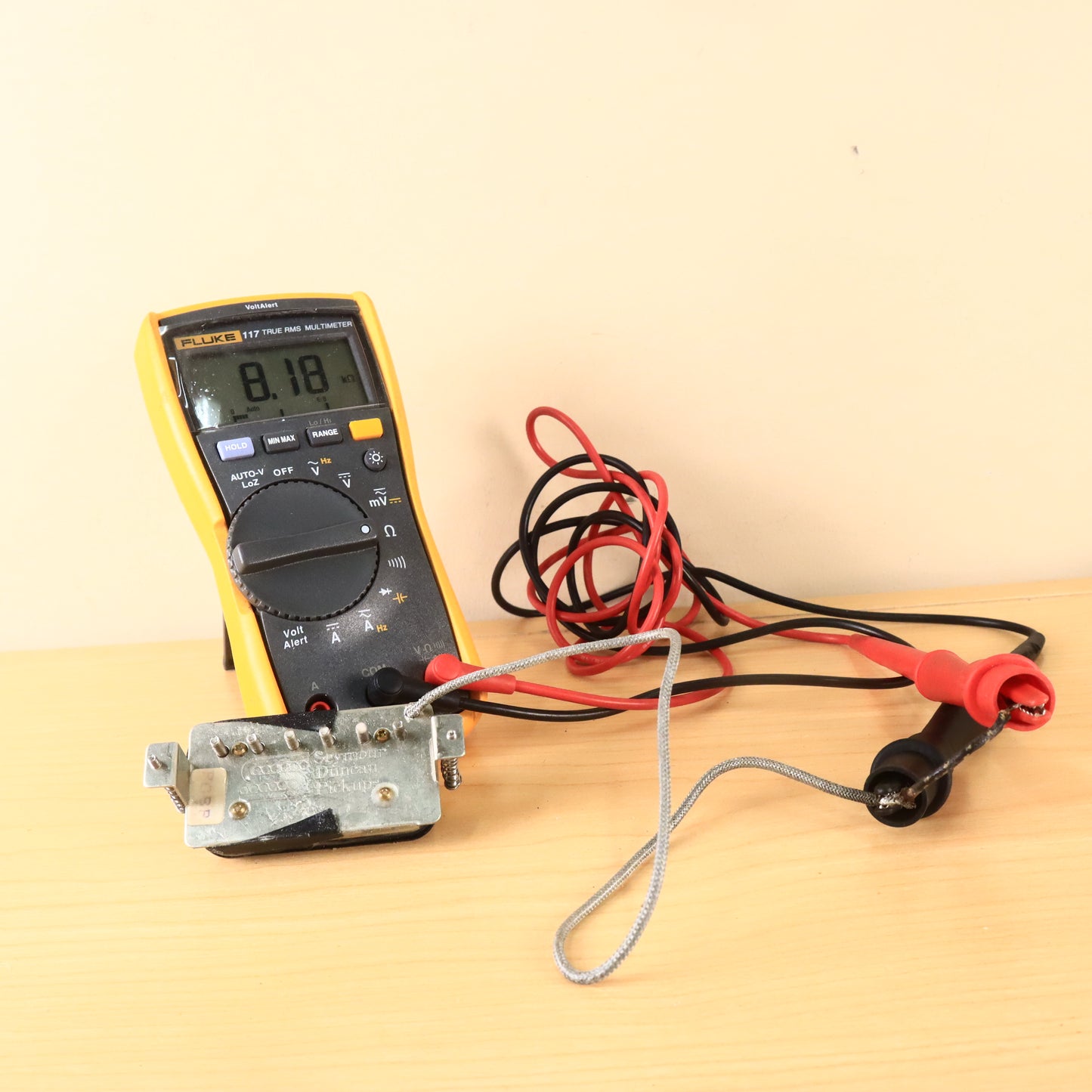 1986 Vintage Seymour Duncan Pearly Gates Bridge Humbucker Pickup 8.18ohms