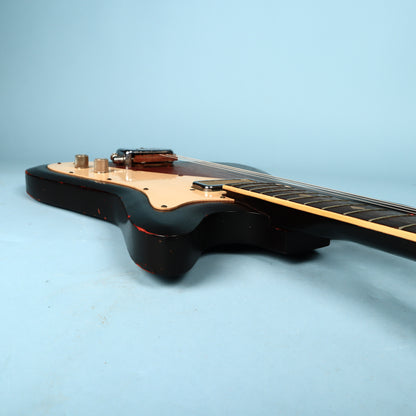 1960s Kay Vanguard Single Pickup Redburst Electric Guitar K331 II