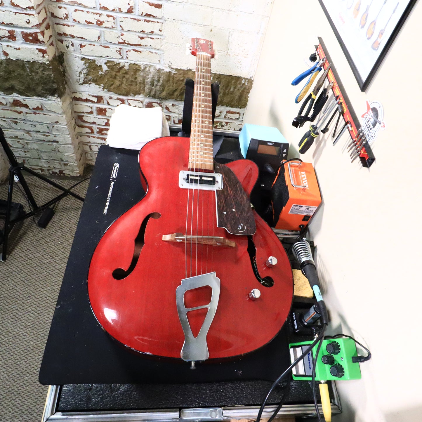 Julio Giulietti Model A2 Italian Semi-Hollow Jazzbox Electric Guitar
