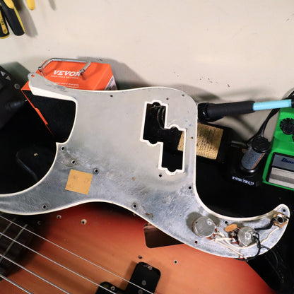 1966 Fender P-Bass Guitar Sunburst