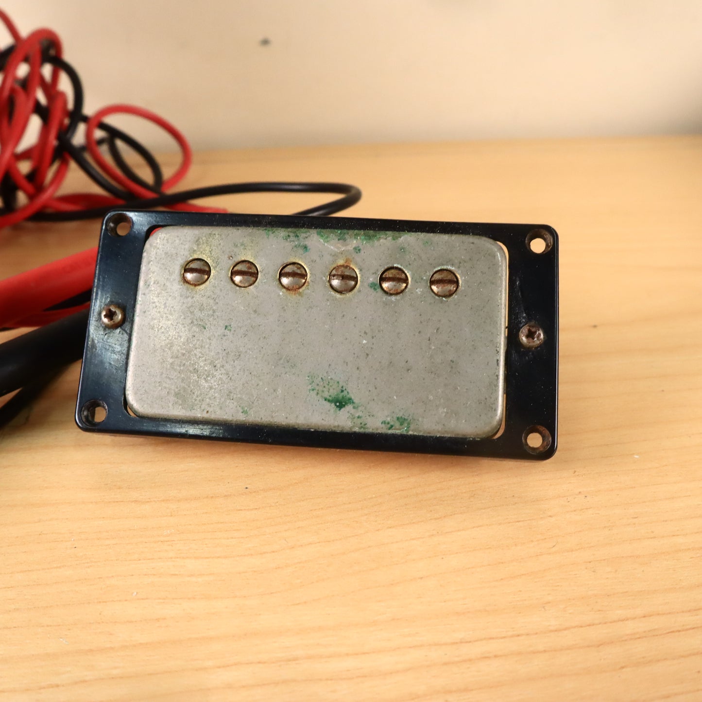 Vintage 1970s MIJ Gotoh Humbucker Gold Patina Pickup 8.05ohms
