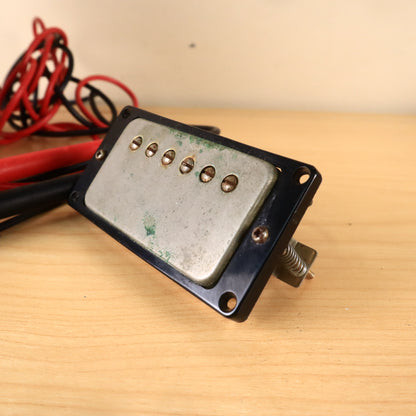 Vintage 1970s MIJ Gotoh Humbucker Gold Patina Pickup 8.05ohms