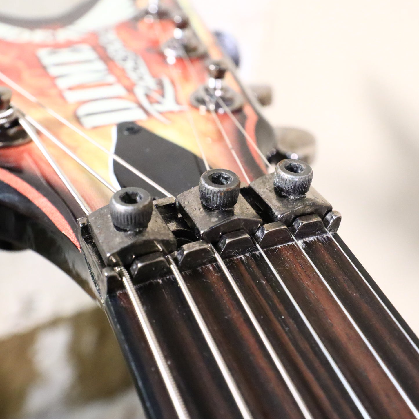 2007 Dean Dimebag Razorback V255 Explosion Guitar