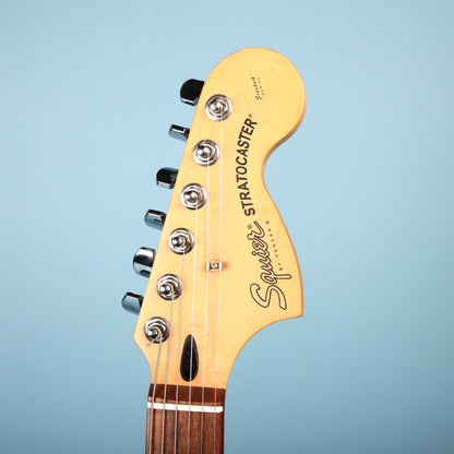 2002 Squier Tom Delonge Stratocaster Electric Guitar Black