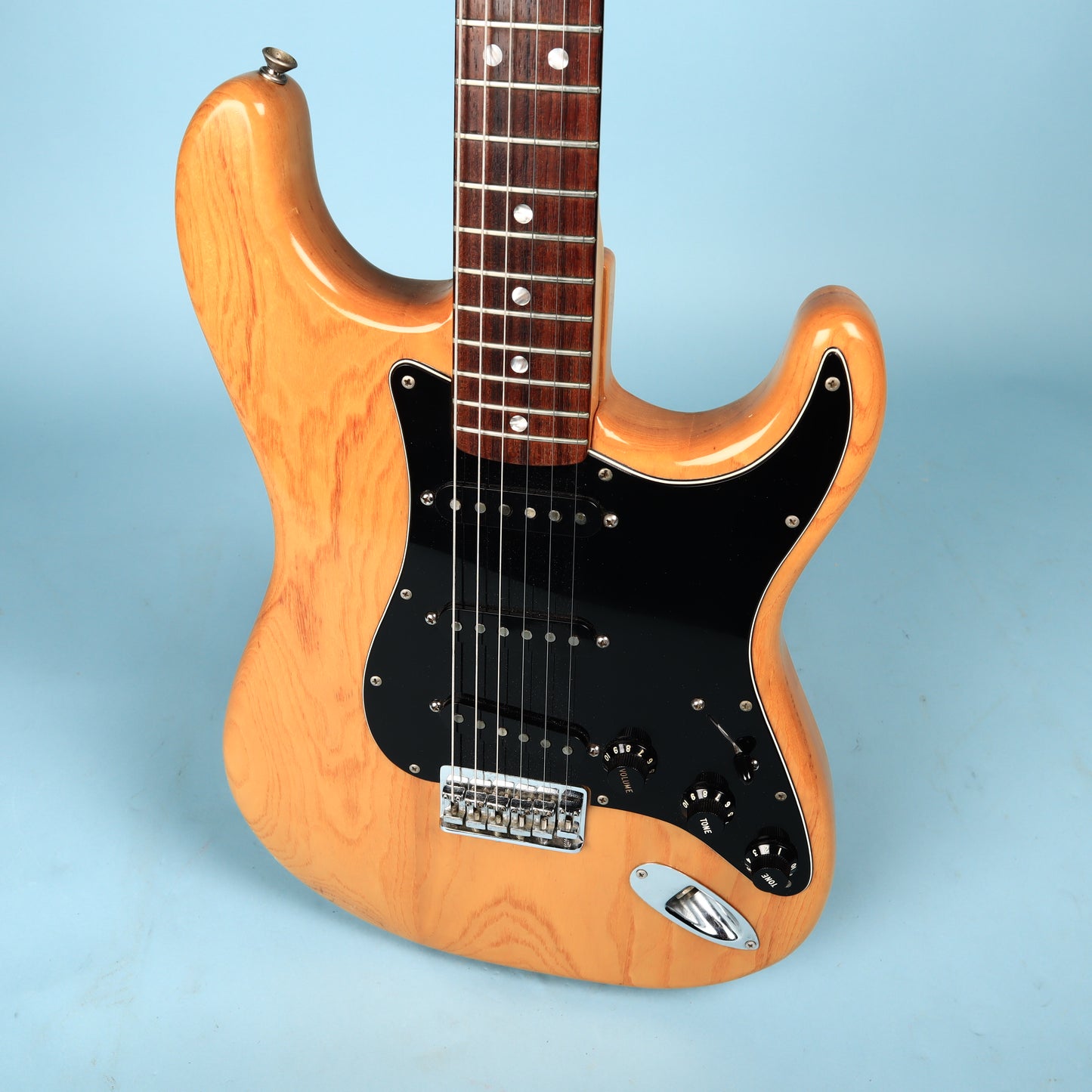 1979 Fender Ash Stratocaster Natural Hardtail Guitar