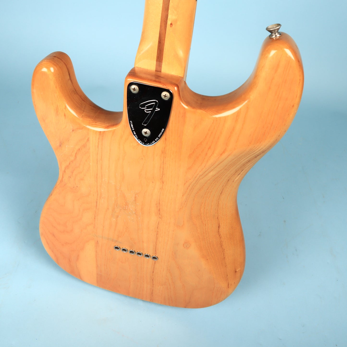1979 Fender Ash Stratocaster Natural Hardtail Guitar