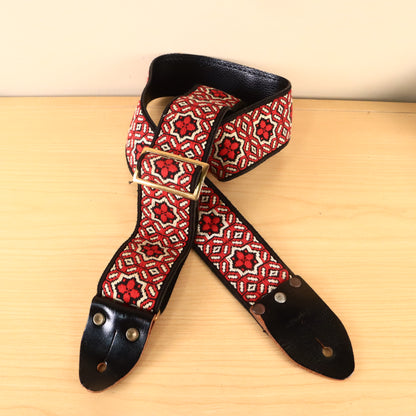 Vintage Memphis Guitar Strap Absolutely Beautiful Pattern '60s '70s