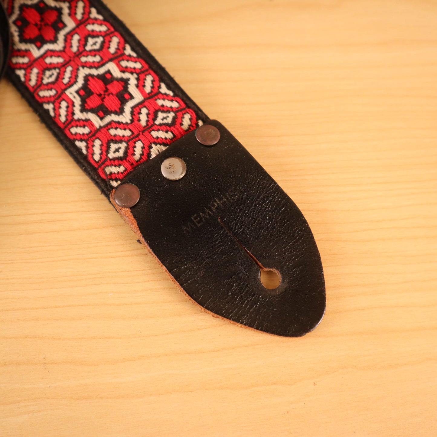 Vintage Memphis Guitar Strap Absolutely Beautiful Pattern '60s '70s