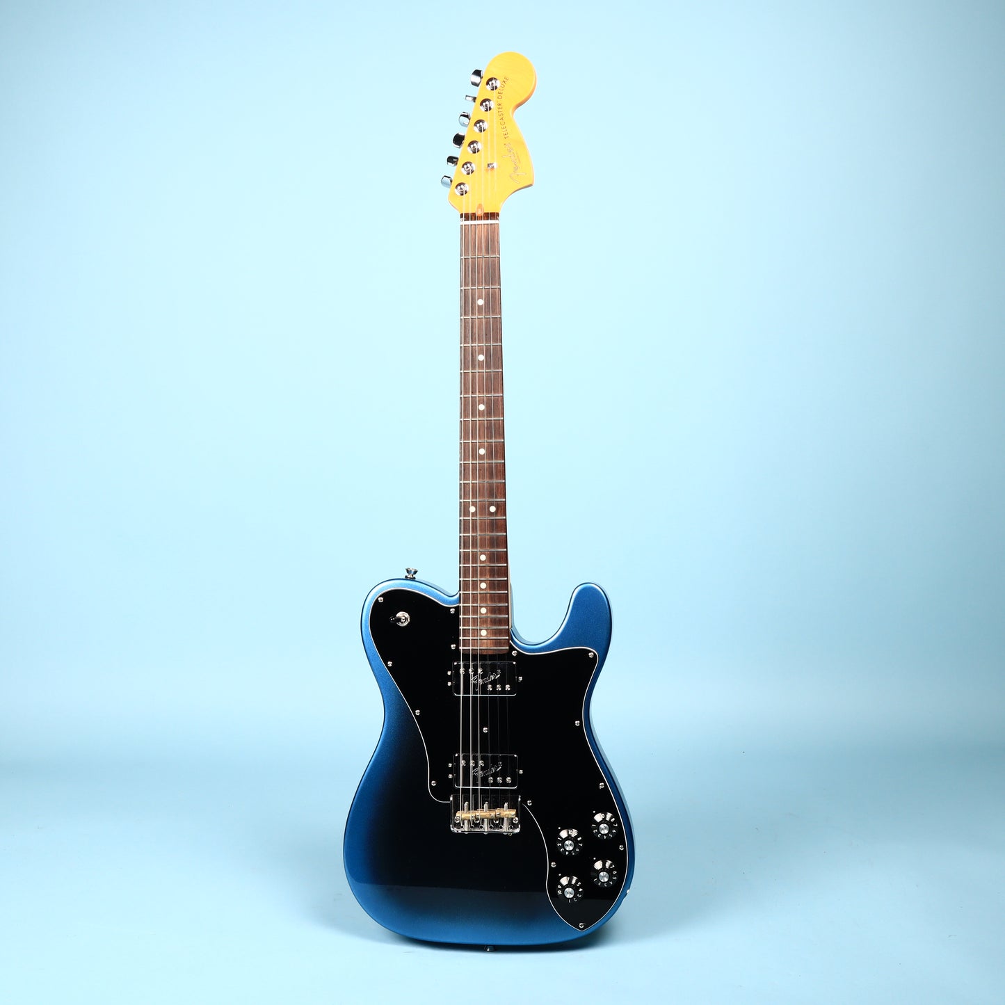 2022 Fender American Professional II Telecaster Deluxe Guitar Dark Night