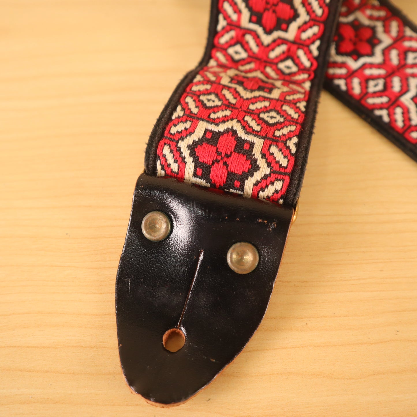 Vintage Memphis Guitar Strap Absolutely Beautiful Pattern '60s '70s