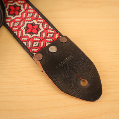 Vintage Memphis Guitar Strap Absolutely Beautiful Pattern '60s '70s