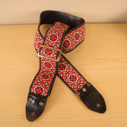 Vintage Memphis Guitar Strap Absolutely Beautiful Pattern '60s '70s