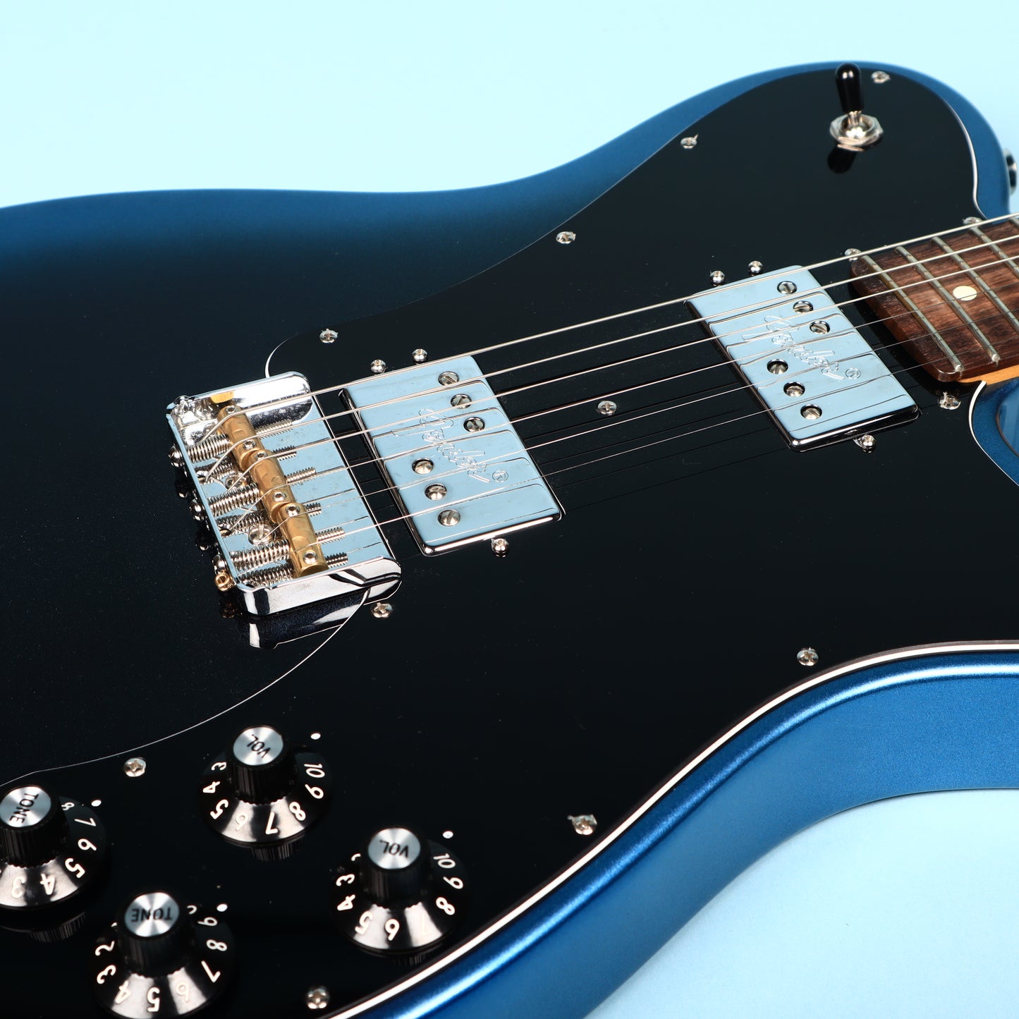 2022 Fender American Professional II Telecaster Deluxe Guitar Dark Night