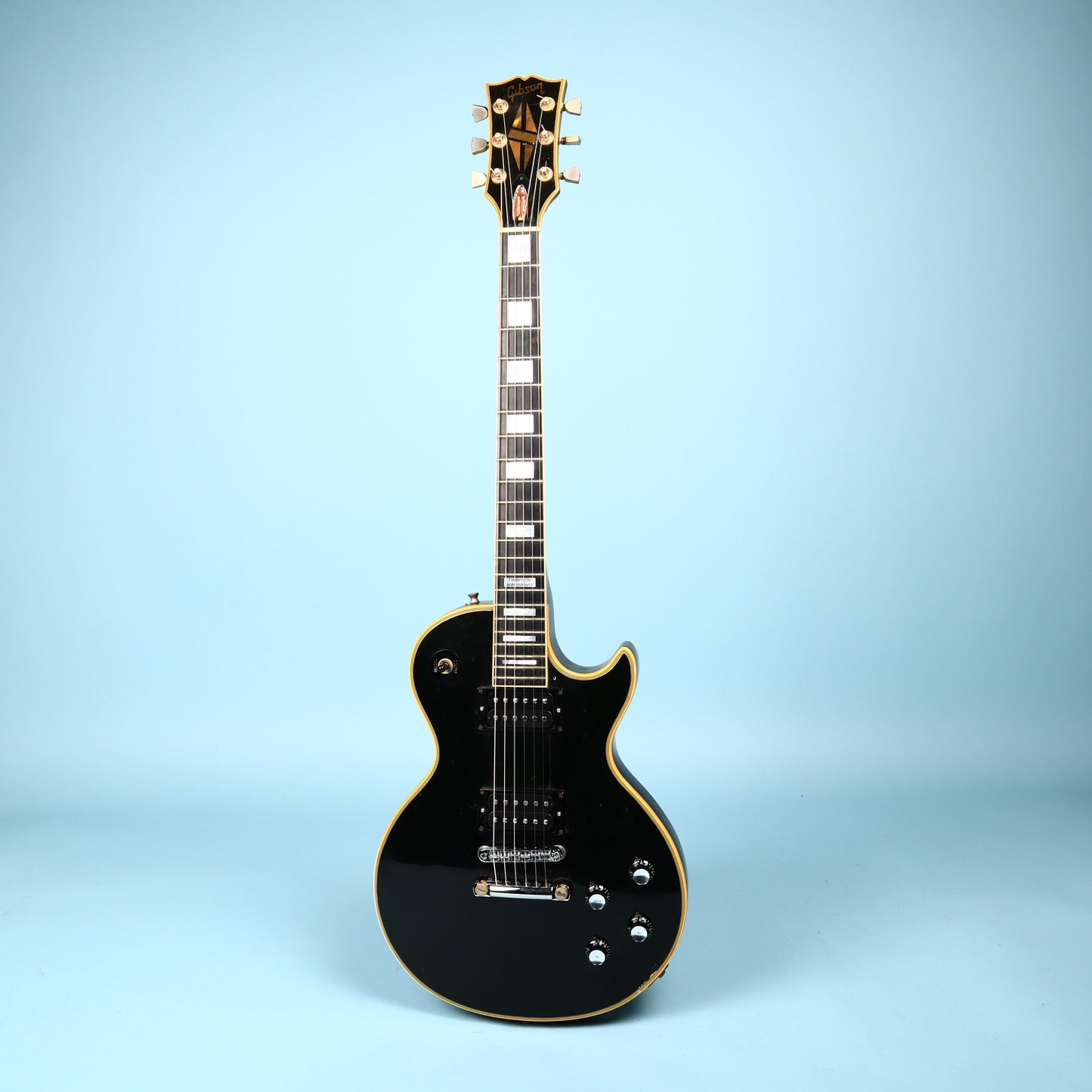1974 Gibson Les Paul Custom 20th Anniversary Ebony *Repaired Headstock*
