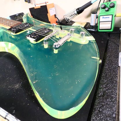 1999 BC Rich Mockingbird Transparent Green RARE