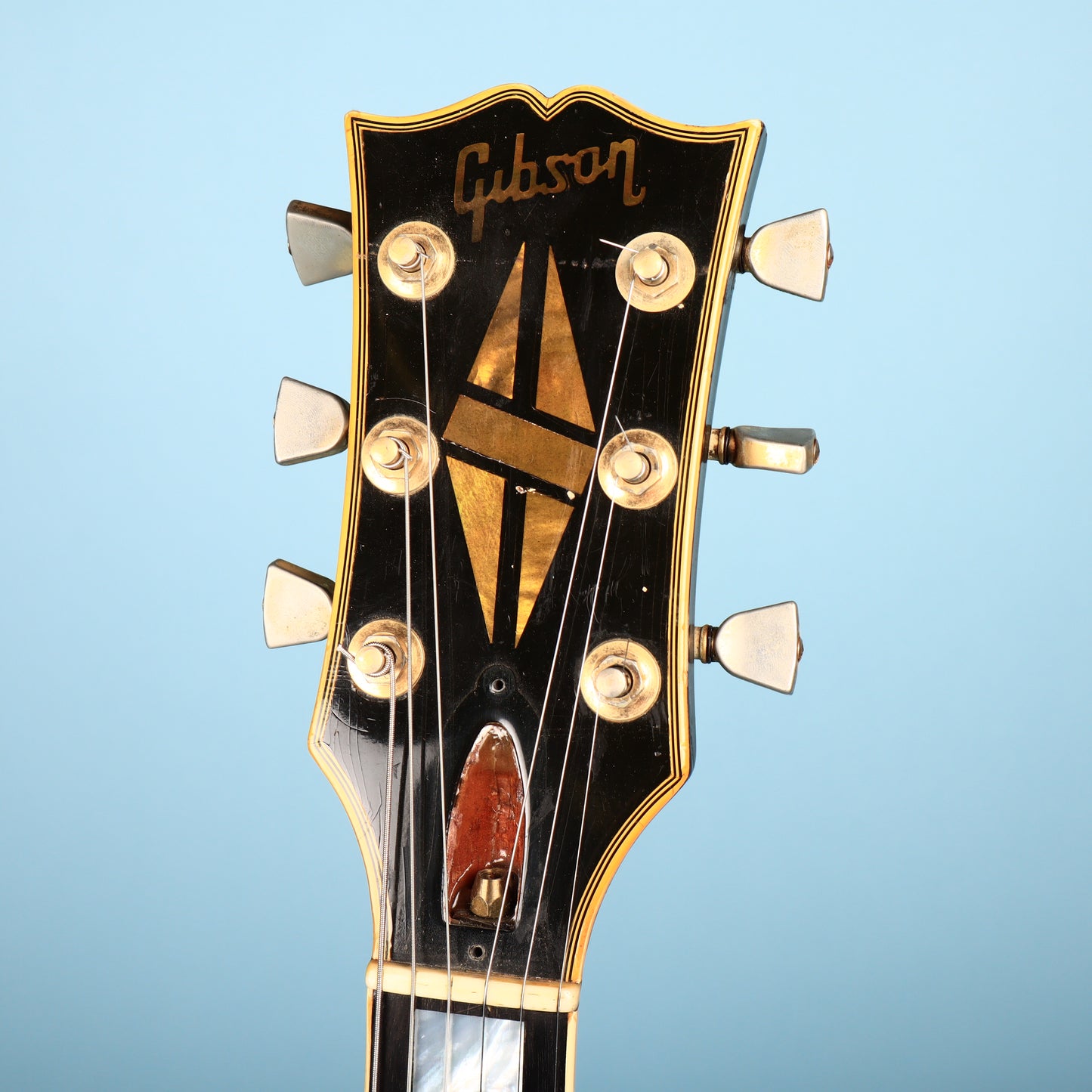 1974 Gibson Les Paul Custom 20th Anniversary Ebony *Repaired Headstock*