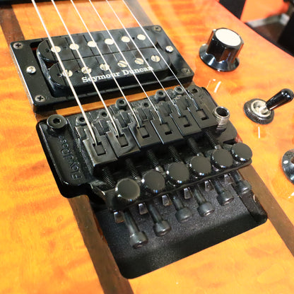 2008 B.C. Rich Mockingbird ST Floyd Rose Electric Guitar Honey Burst