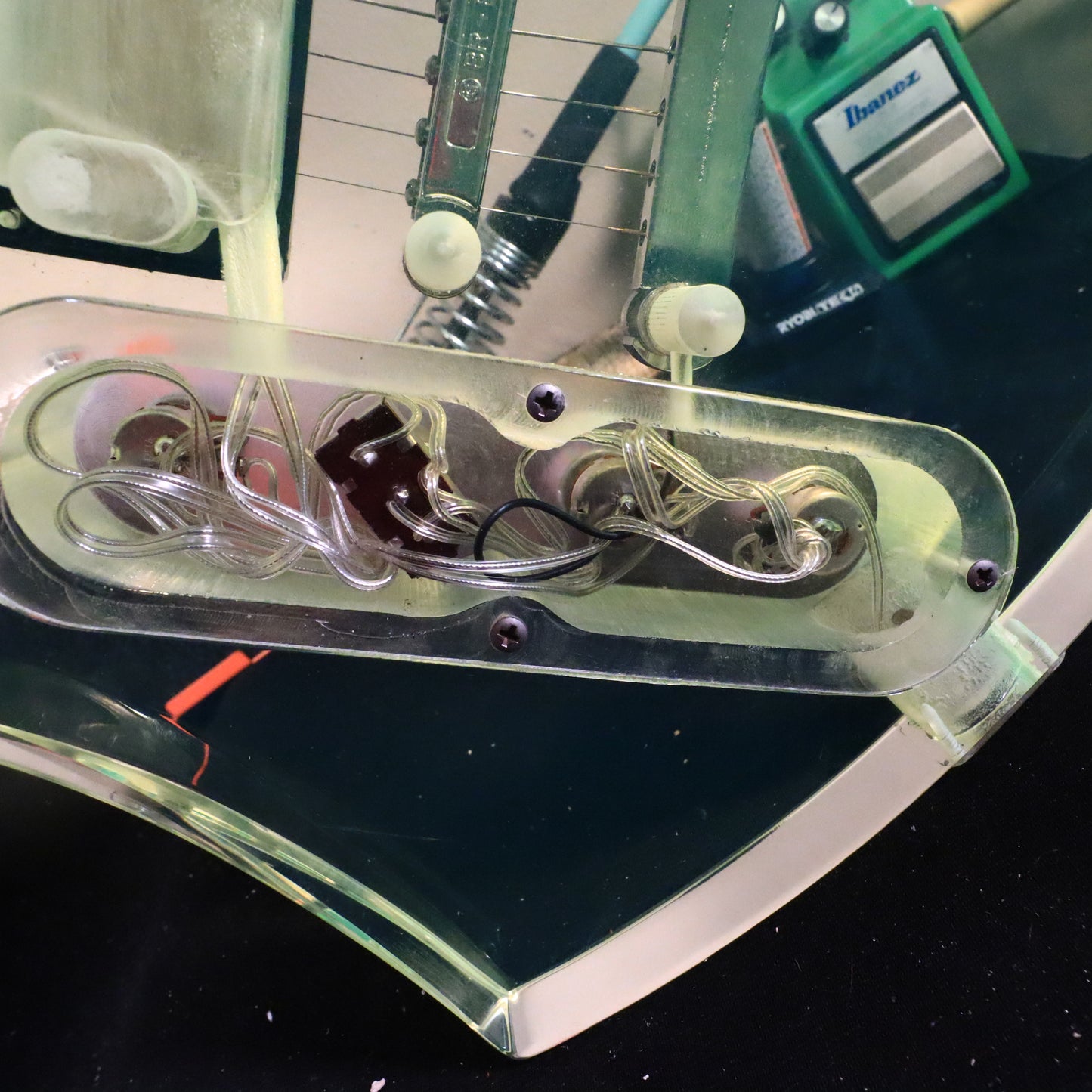 1999 BC Rich Mockingbird Transparent Green RARE