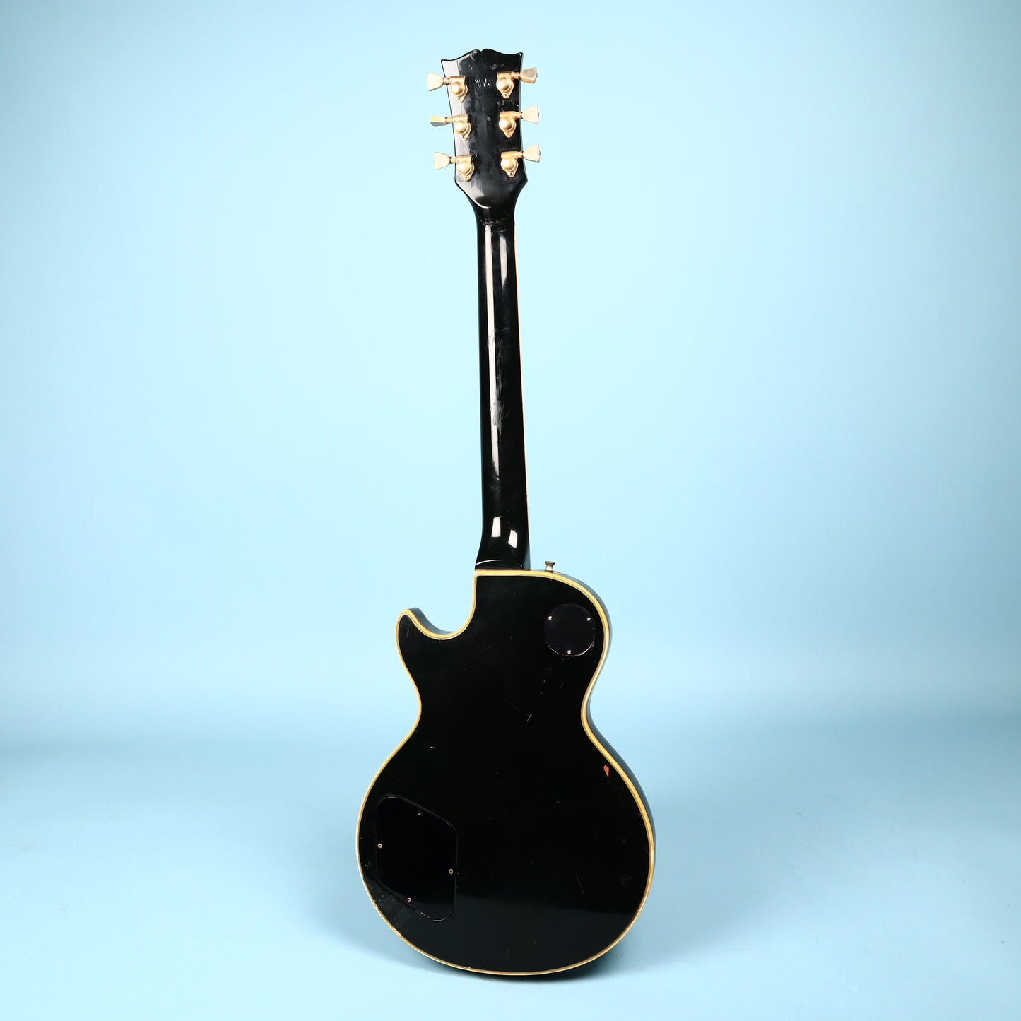 1974 Gibson Les Paul Custom 20th Anniversary Ebony *Repaired Headstock*
