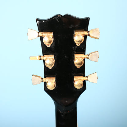 1974 Gibson Les Paul Custom 20th Anniversary Ebony *Repaired Headstock*