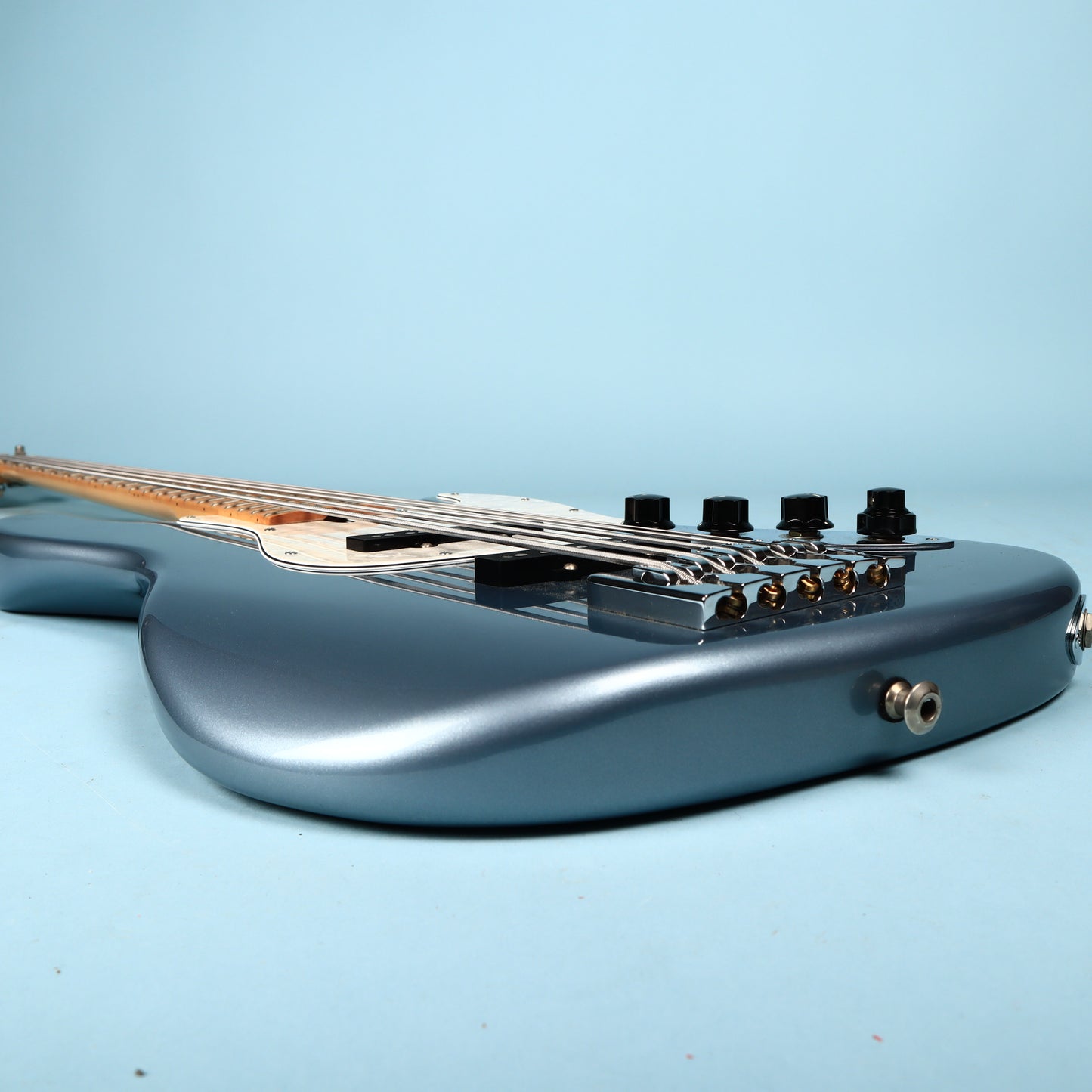 Mike Lull M5V Jazz Electric Bass 5 String Lake Placid Blue