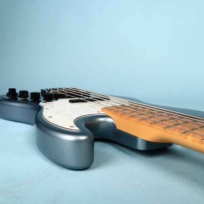 Mike Lull M5V Jazz Electric Bass 5 String Lake Placid Blue