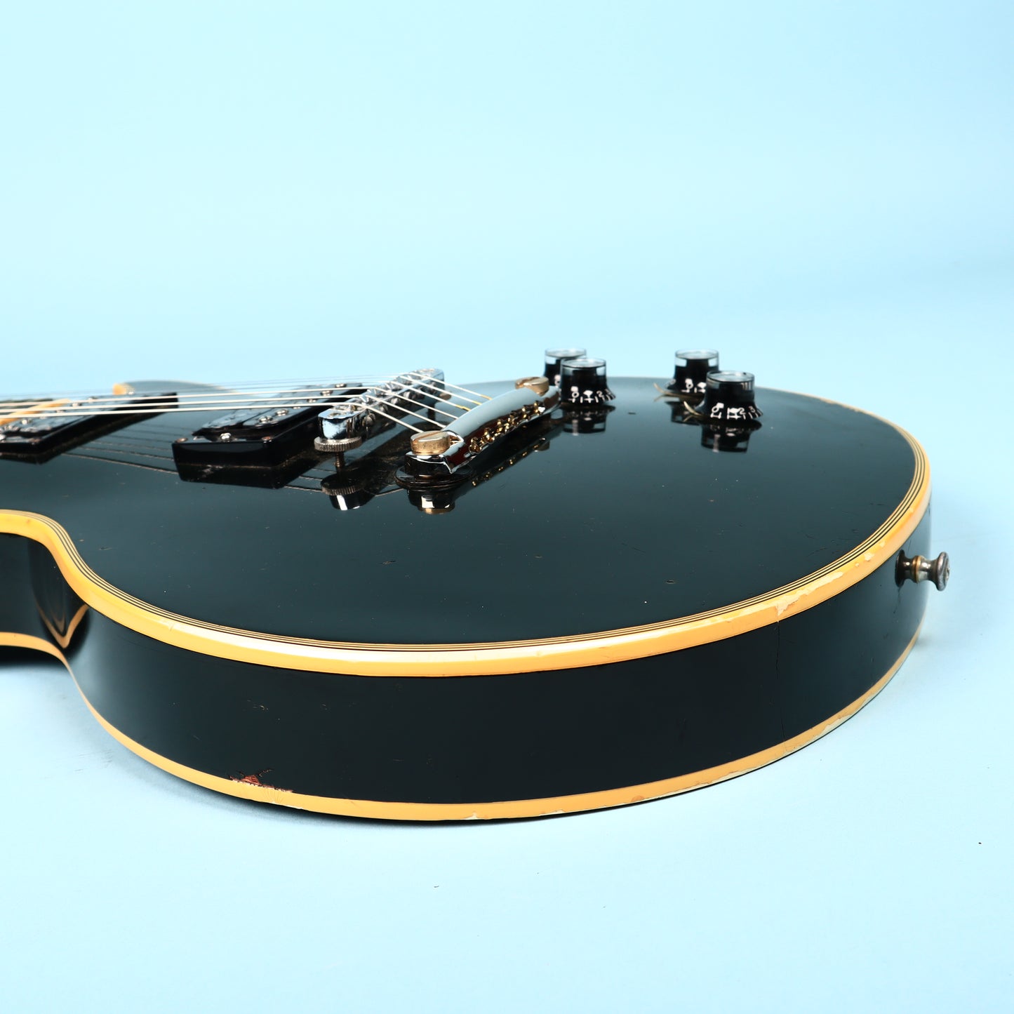1974 Gibson Les Paul Custom 20th Anniversary Ebony *Repaired Headstock*