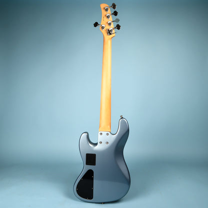 Mike Lull M5V Jazz Electric Bass 5 String Lake Placid Blue