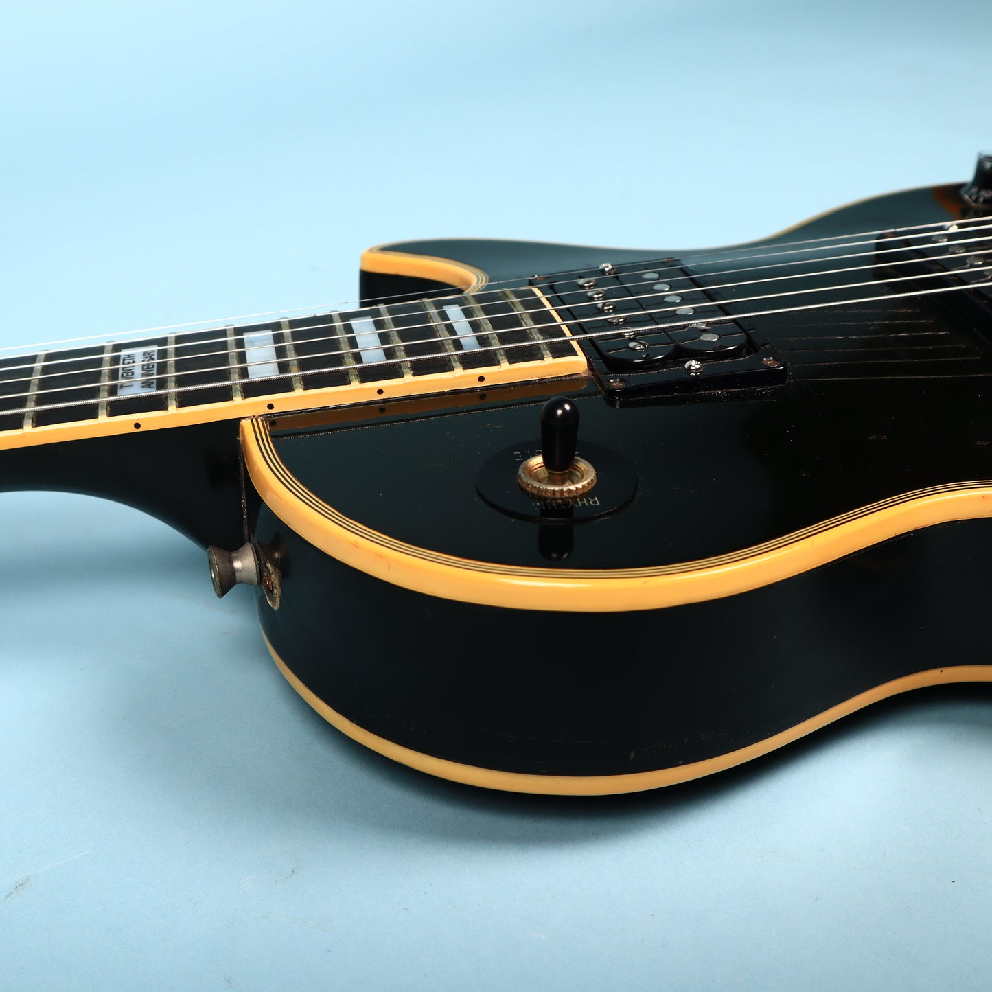 1974 Gibson Les Paul Custom 20th Anniversary Ebony *Repaired Headstock*